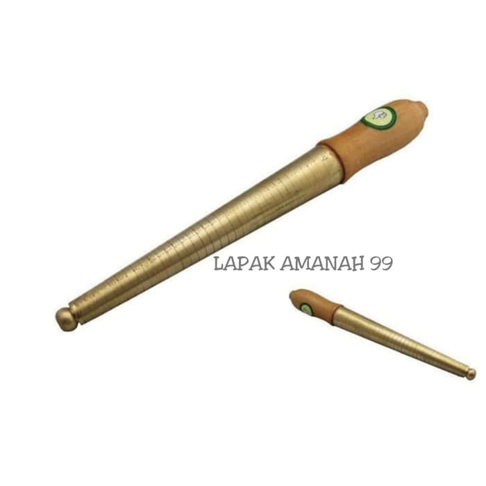 Alat ukur cincin / stik ukur cincin kuningan / tsk ring size