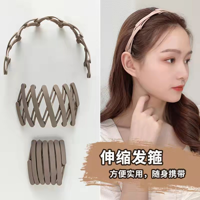 cod★ready★ Bando Lipat Doff untuk Pria Wanita Gaya Korea Magic Golded Hairband / Bando Lipat globallagilaku