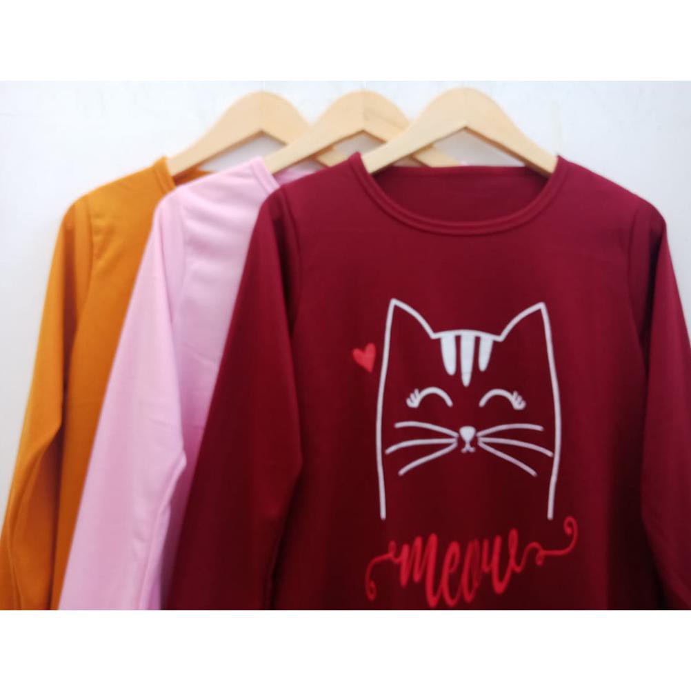 SIAP KIRIM TUNIK JAFF/ KAOS CEWEK/ KAOS LENGAN PANJANG ARFA FASHION PROMO