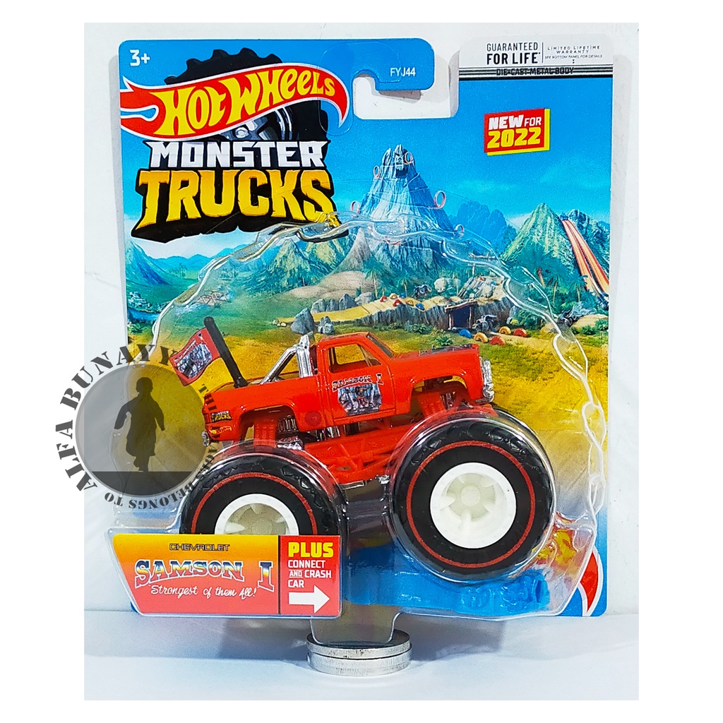 Hot Wheels Monster Trucks - CHEVY PICK UP SERIES - Hotwheels Truck Original - Mainan Diecast Truk