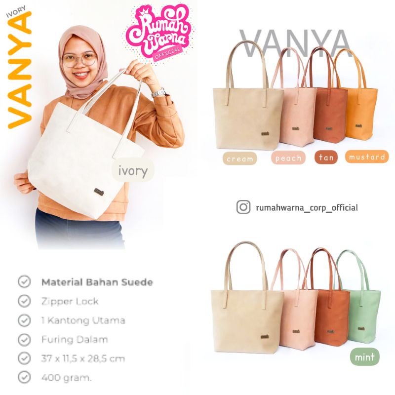 TAS CANGKLONG VANYA RUMAH WARNA