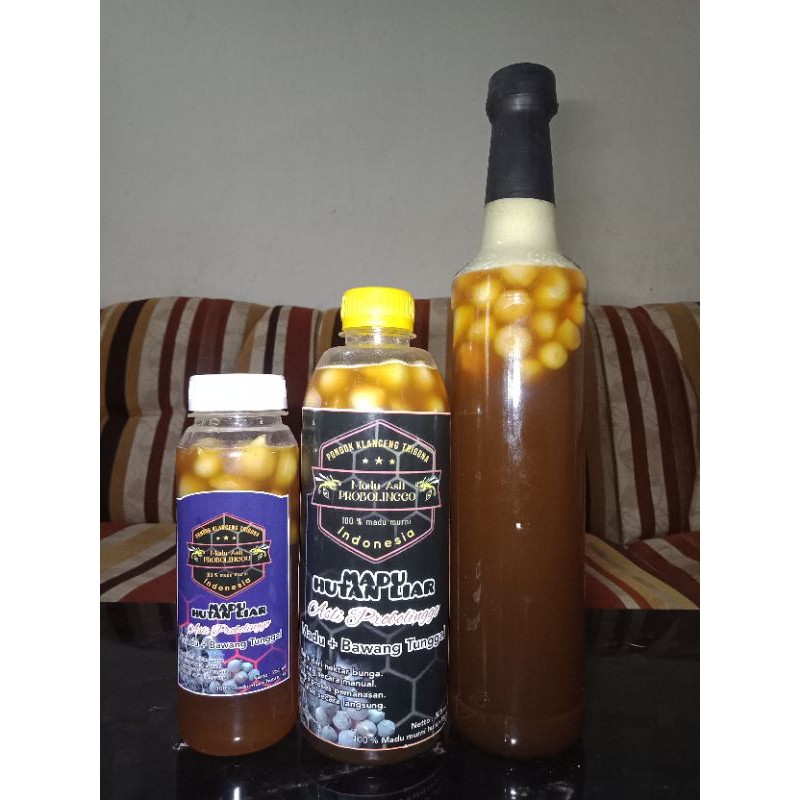 

Madu klanceng + Bawang Lanang Tunggal