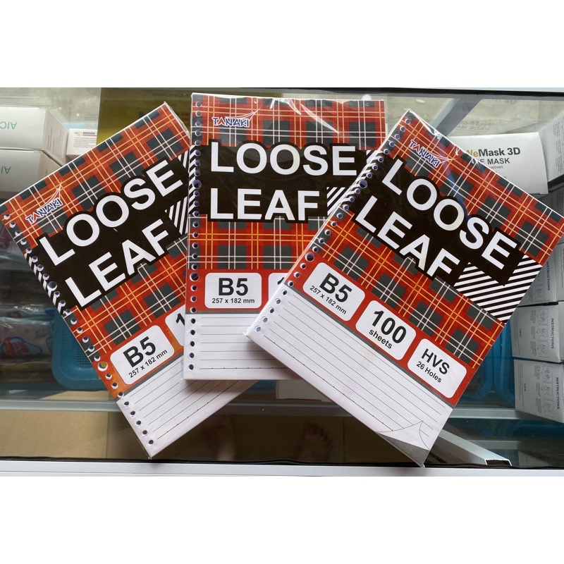 

Kertas Isi Binder - Loose Leaf B5 100lembar