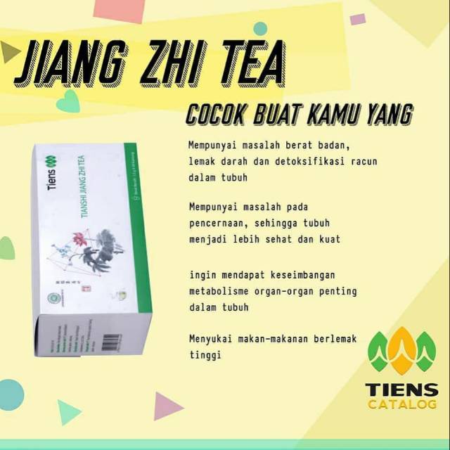 

jhiang zhi tea (teh pelangsing)