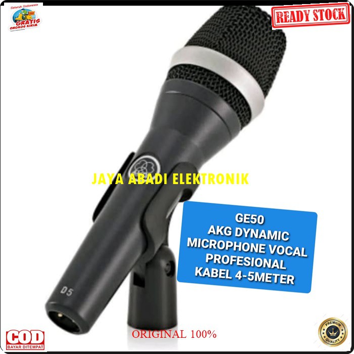 G50 Akg mic kabel dynamic Microphone full besi cable mik karaoke vocal vokal audio sound system audio pengeras suara pro profesional G50  BISA DIGUNAKAN SEGALA JENIS MIC  Bahan dari besi metal  Mic tidak menggunakan baterai Langsung nyala tinggal colok