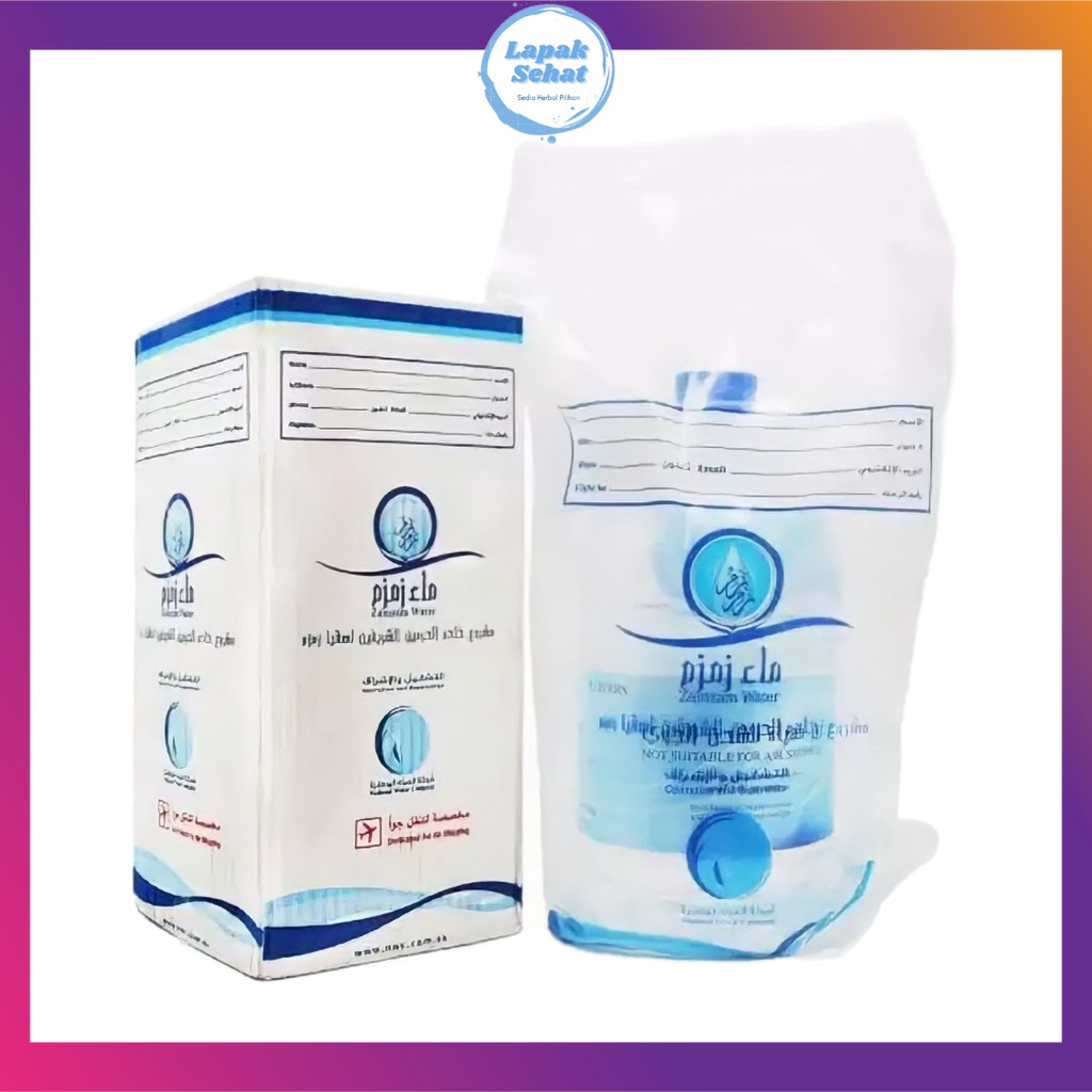 

AIR ZAM-ZAM MURNI ASLI 5 LITER MEMILIKI BANYAK MANFAAT