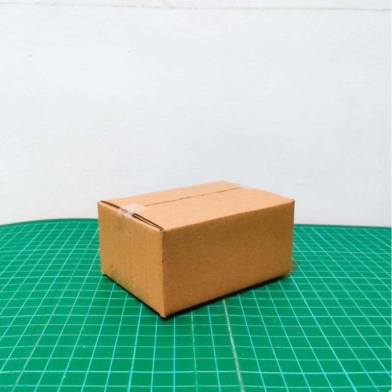 kardus packing karton box polos uk. 10x7x5 cm single wall 3mm-2