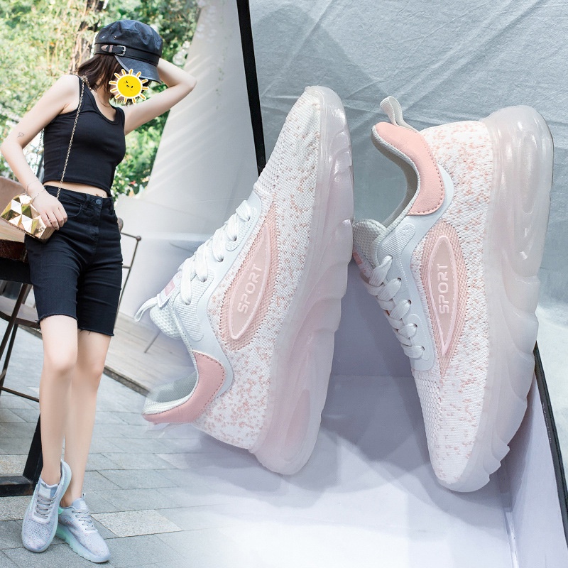 [JY] Sepatu Wanita 1421 Sneakers Sport Z08 COOL STYLE KEREN Sepatu Korea Impor Batam