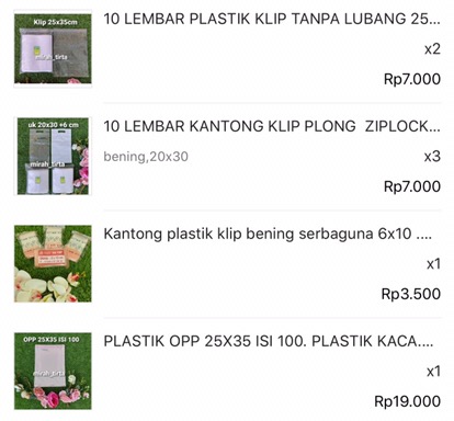 Kantong Plastik Klip Bening Serbaguna 6x10 . Plastik Ziplock . Klip Uk 6x 10 Isi100