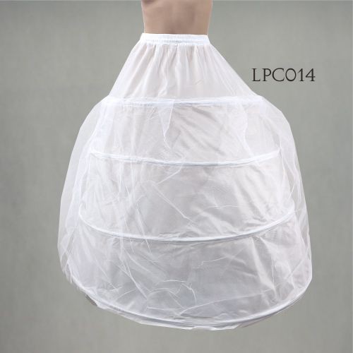 [BISA COD] PENGEMBANG GAUN PENGANTIN ROK PETTICOAT BRIDAL 4 RING LPC014