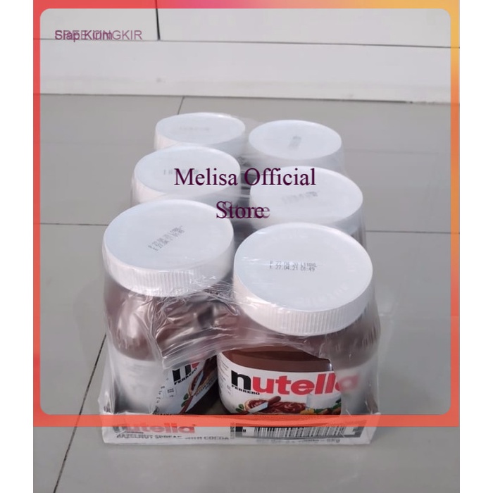 

Ready Ready 6pcs - Nutella Spread Selai Coklat 1000gr 1kg