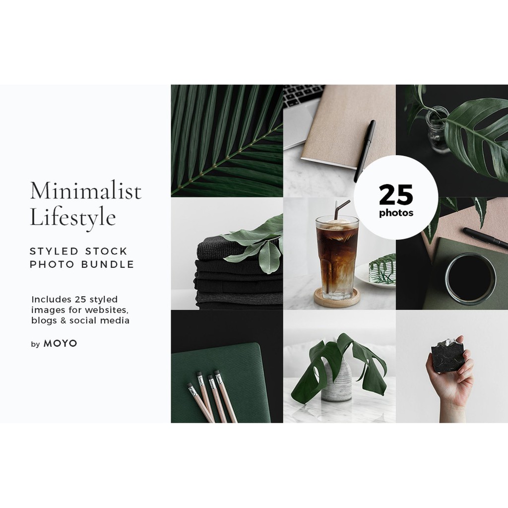 Minimalist Lifestyle Photo Bundle - JPEG Ultra HD - Stock Photo