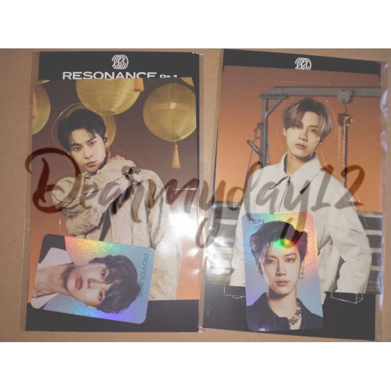 Ready Stock Standee Holo TEN, DOYOUNG pt1 NCT Resonance