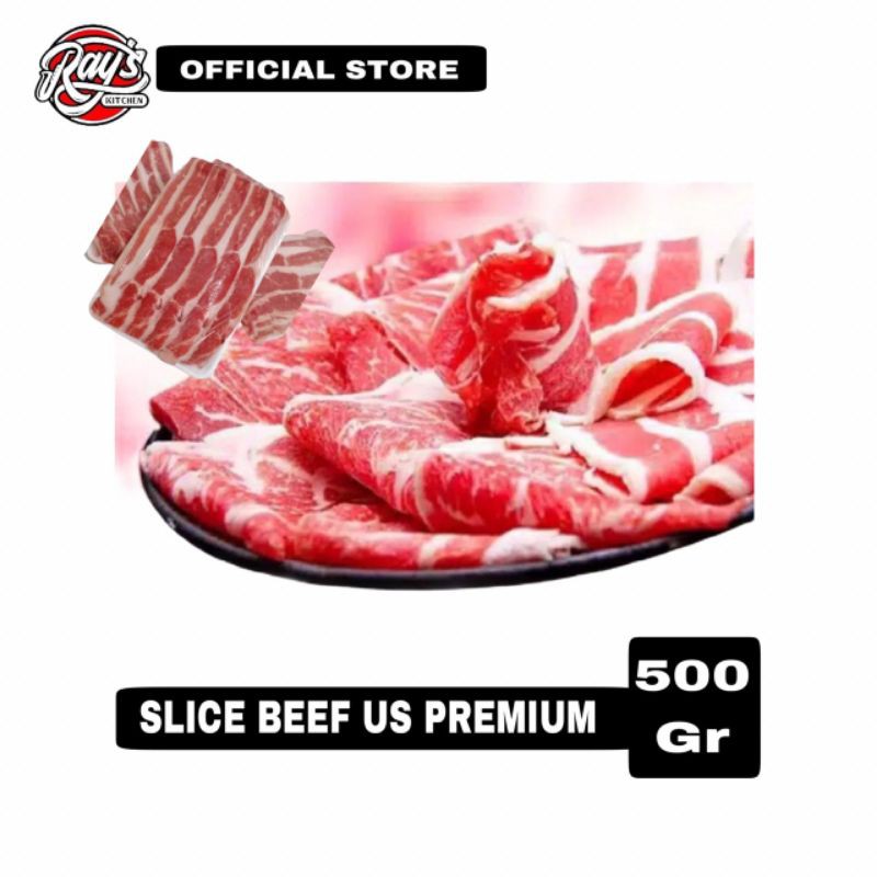 

Daging sapi slice Teriyaki us 500gr - Beef sliced yoshinoya sukiyaki Teriyaki