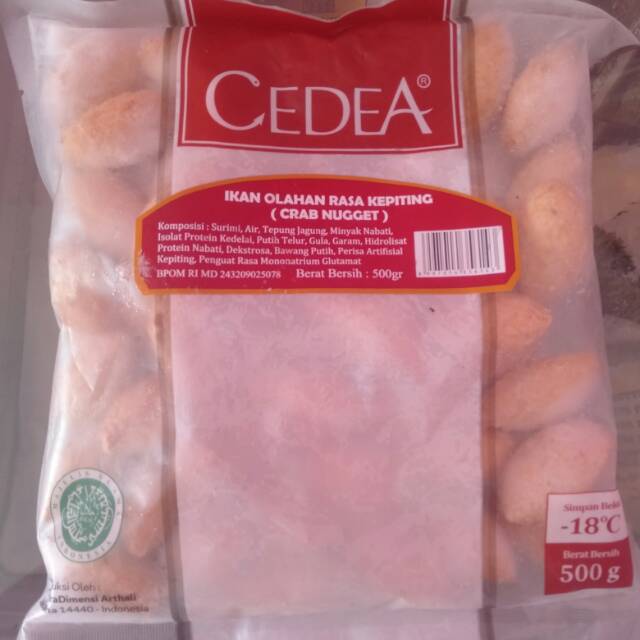 

Cedea crab nugget 500gr