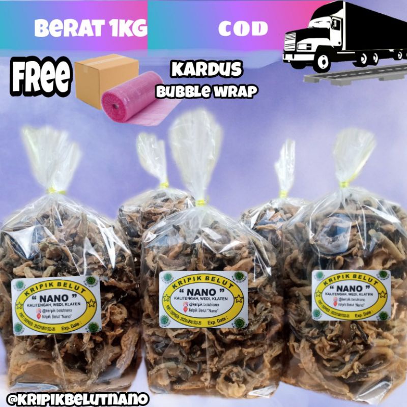 

keripik belut NANO Premium High Quality berat 1kg