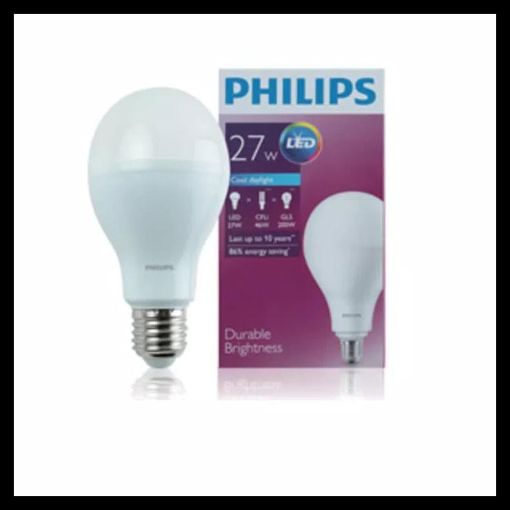 Lampu Bohlam Led Philips Phillips 27W 27Watt 27 W Watt Putih