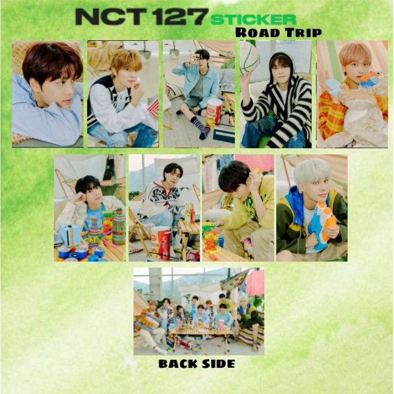 NCT 127 Sticker Acrylic Clear Keychain Gantungan Kunci Akrilik