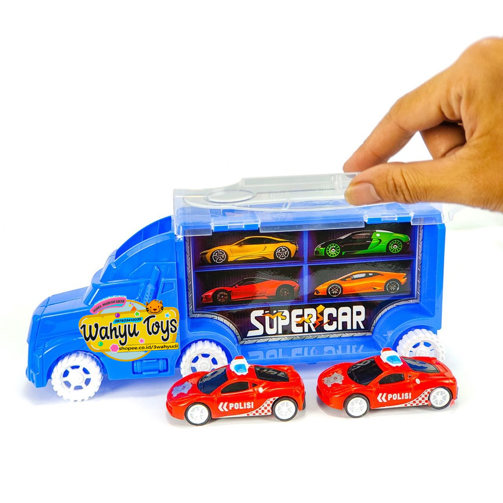Mainan Mobil Angkut Sedan Mainan Tempat Hotwheel Koper Hotwil Model Mobil YN6