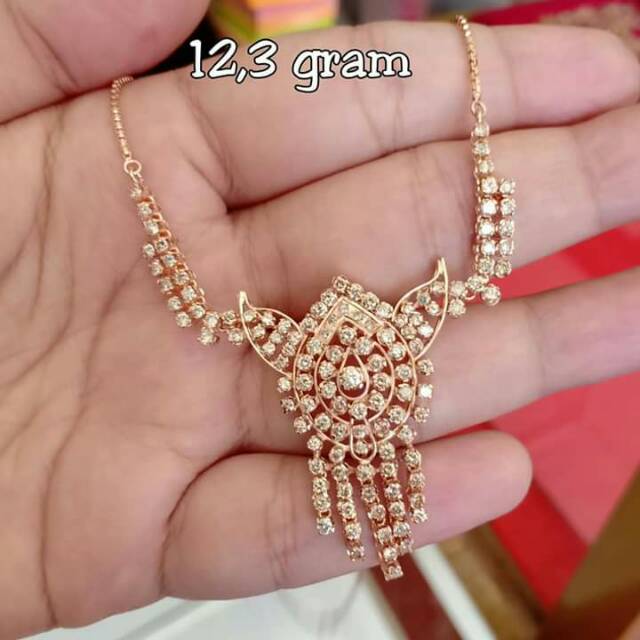  Berlian  Medan  Kalung  tura bali Shopee Indonesia