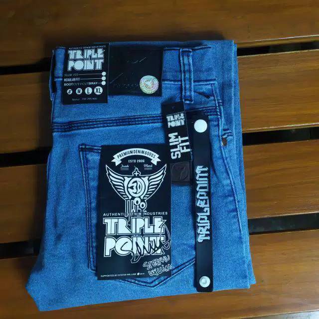 Celana jeans original triple point