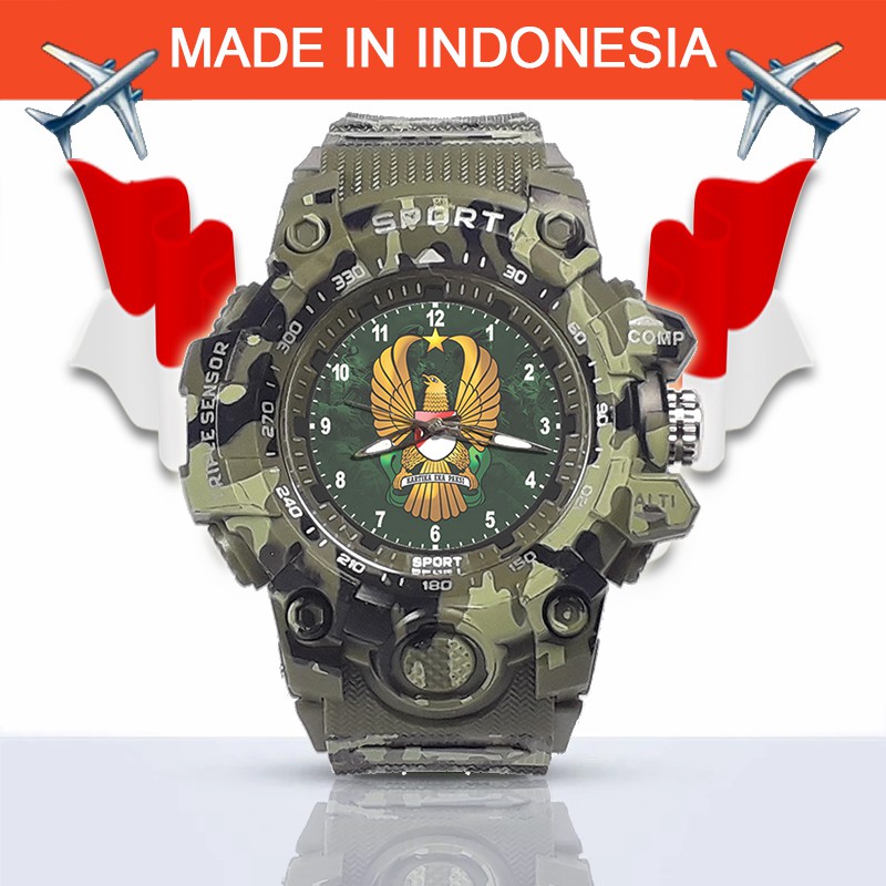 {Istimewa} Jam Tangan TENTARA NASIONAL INDONESIA (AD) - Water Resistant