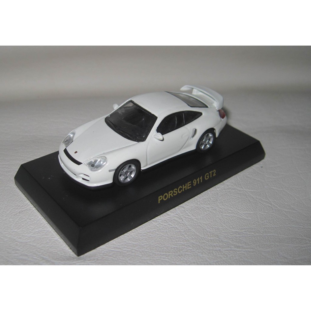 Diecast Porsche 911 GT2 White Skala 1:64 Original Kyosho Japan