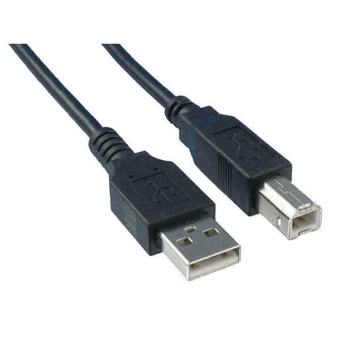 C_    Kabel Usb printer 1.5 Meter /Kabel printer usb /Kabel data printer gx - Hitam