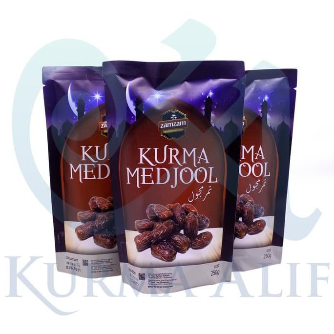 

Open Ds Kurma Medjool Kemasan Zamzam 250 Gram Original