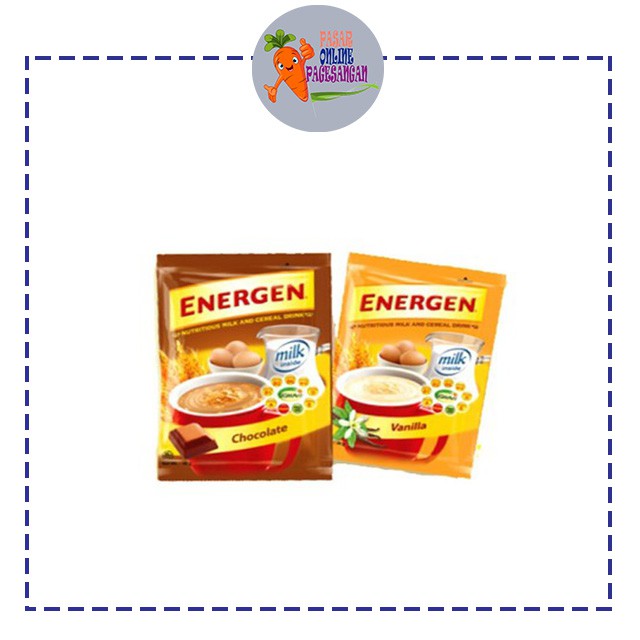 

Energen Sachet Renceng isi 10 (kemasan baru)