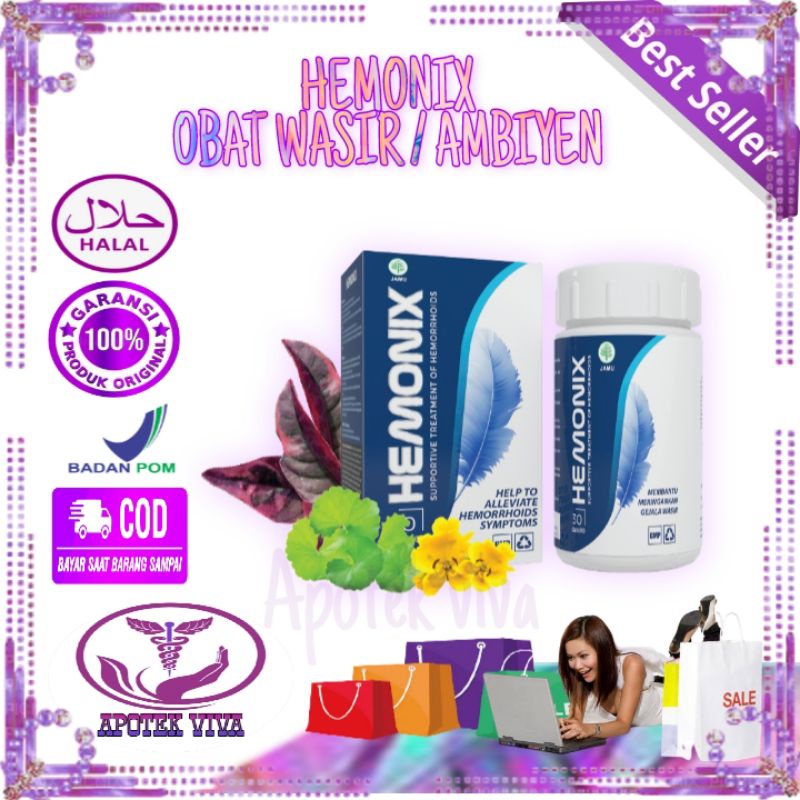 Hemonix original obat wasir ambiyen