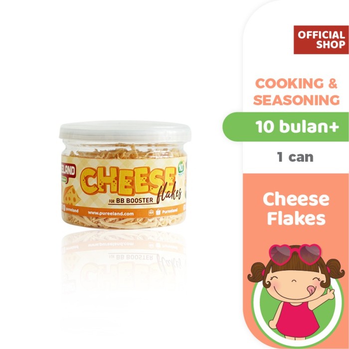 

Pureeland Cheese Flakes / MPASI Bayi Organik / Bumbu MPASI / Bahan MPA - BARU