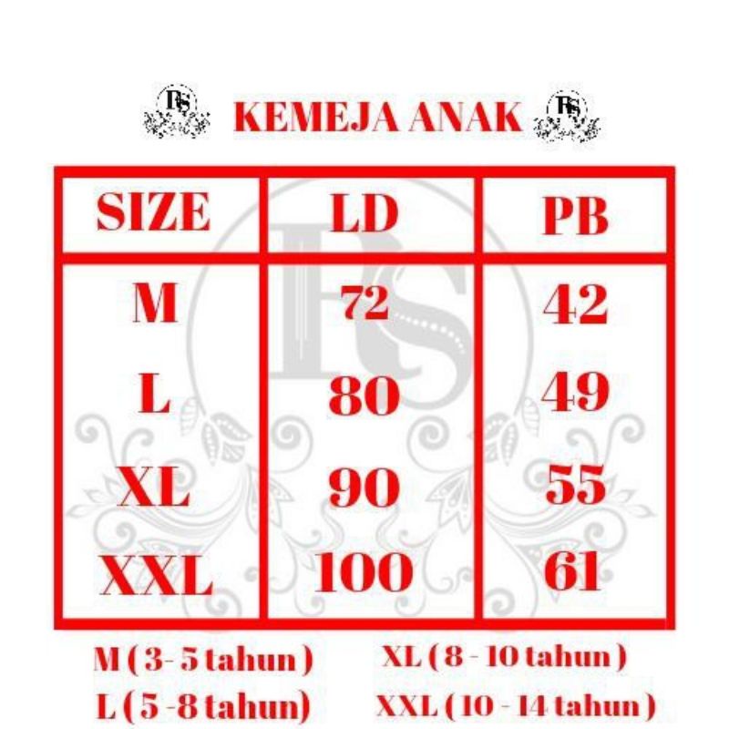 Kemeja batik anak pria lengan panjang | Baju anak pria lengan panjang reguler