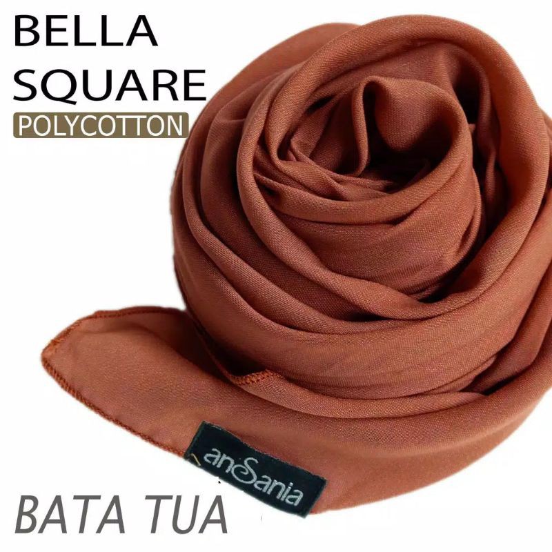 JILBAB SEGIEMPAT BELLA SONIC B LASER CUT ANSANIA-BELLA SONIC BATA TUA