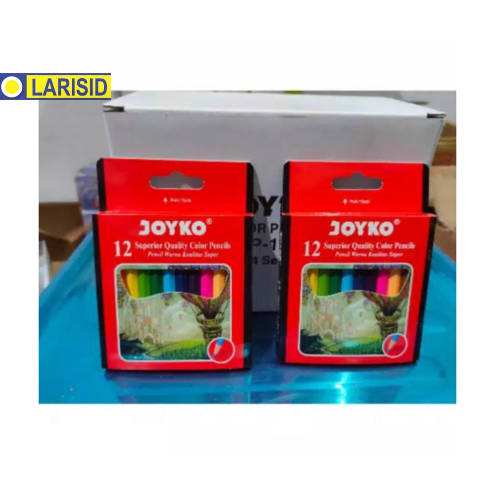 

PENSIL WARNA PENDEK 12 WARNA JOYKO CP-102