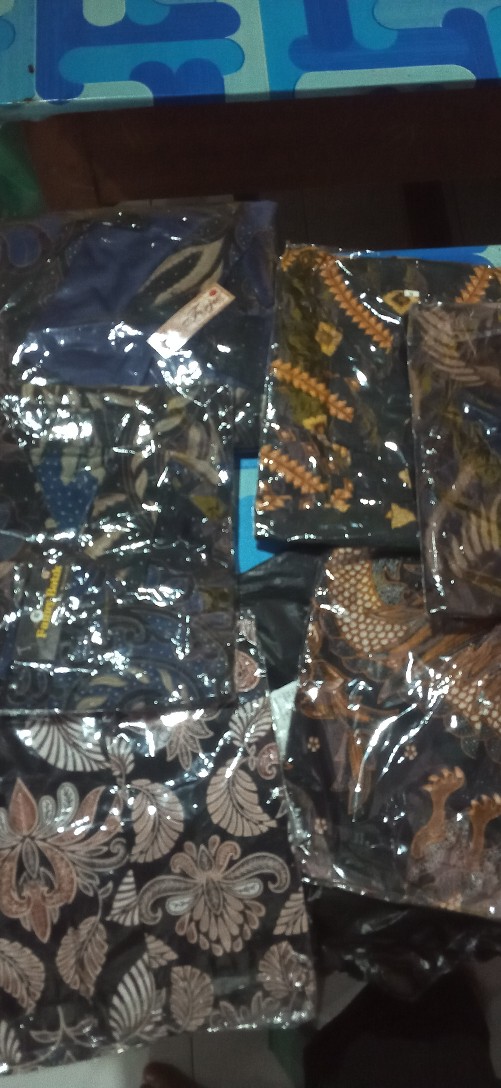 Kemeja Batik Pria Slimfit Ekslusive Lengan Panjang Pakaian Muslim