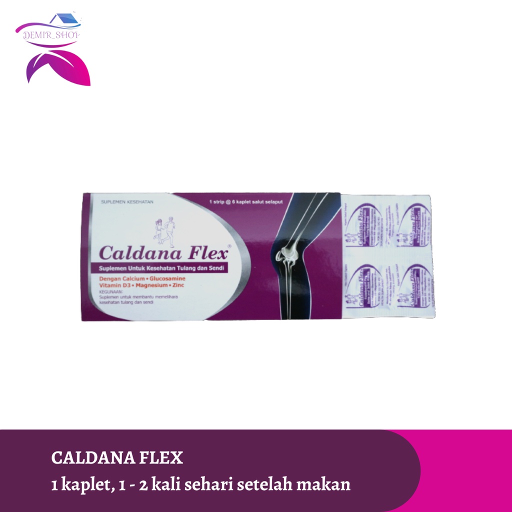 Caldana Flex Glucosamine Suplemen Kesehatan Tulang &amp; Sendi