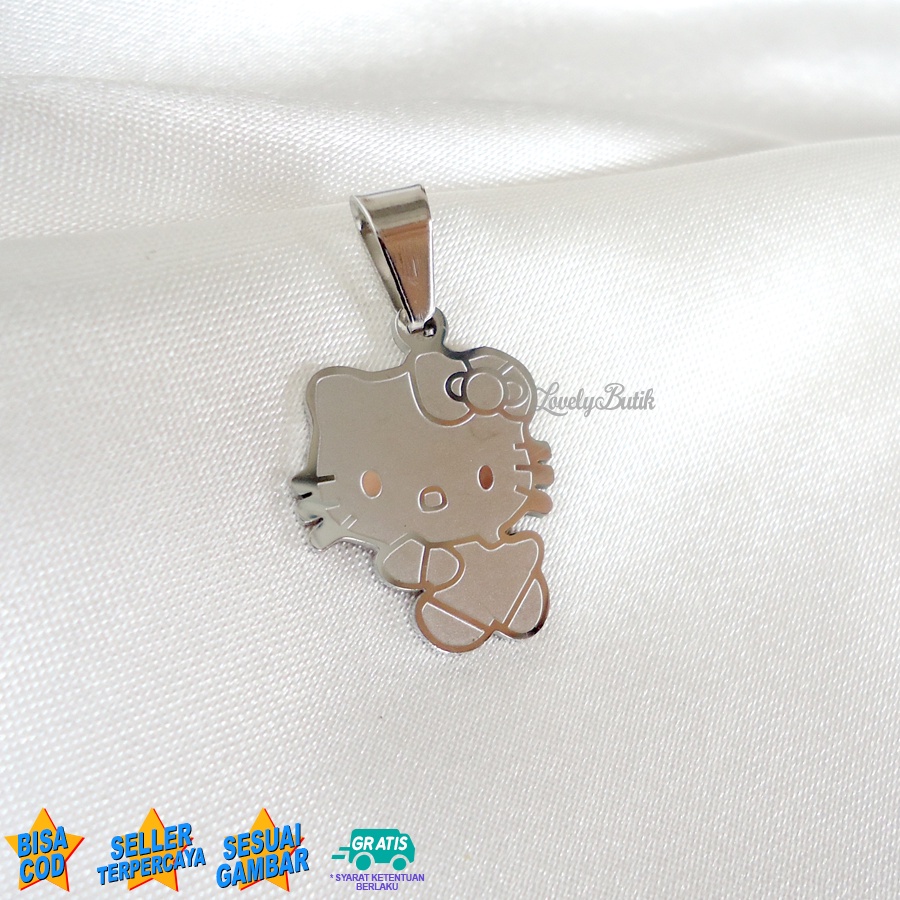 Lovelybutik - Liontin Anak Titanium Anti Karat Liontin Lucu Anak Tanpa Kalung Titanium Model Terbaru  Cutie Dance