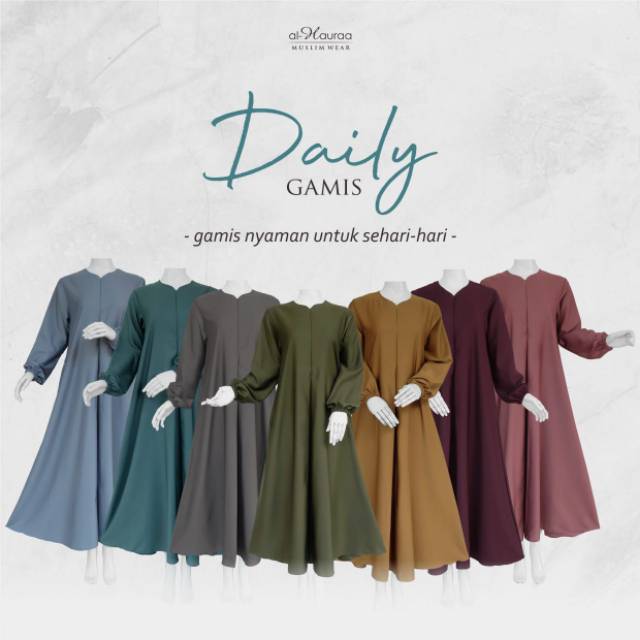Gamis toyobo Daily Alhauraa