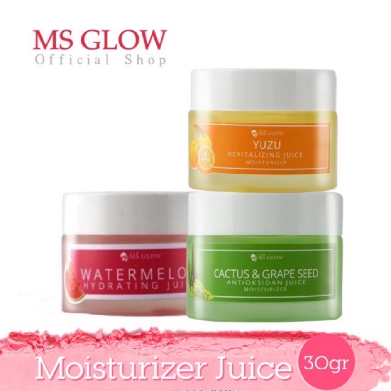 

ms glowmoistirizer juice