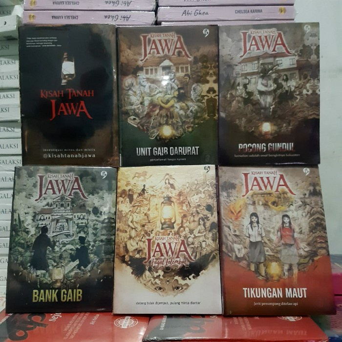 

MUST HAVE!! PAKET 6 NOVEL-KISAH TANAH JAWA-UGD-POCONG GANDUL,-BANK GAIB,-DLL TERBARU