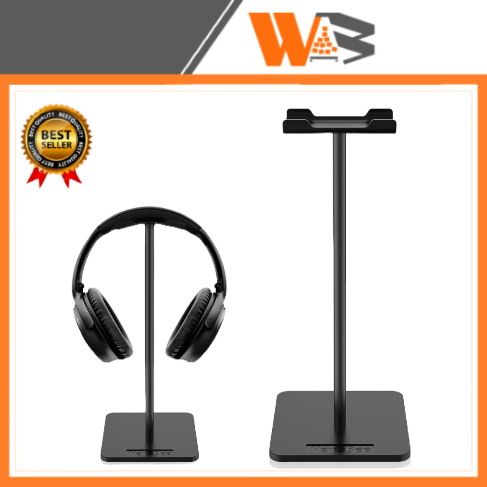 COD Tempat Headset Earphone Stand Gantungan Headset Tempat Headphone Holder Headset Gaming Bluetooth Hitam E42