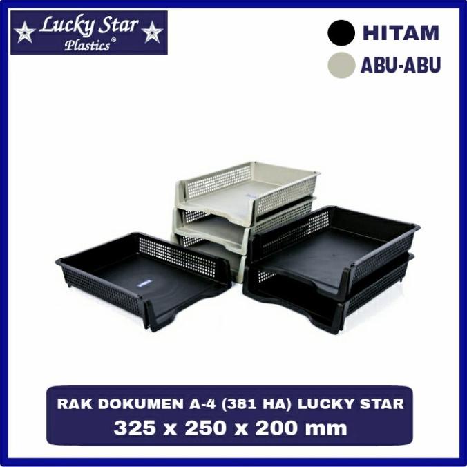 

:::::::] RAK DOKUMEN A4 PLASTIK LUCKY STAR/RAK BERKAS/ARSIP/TEMPAT KERTAS HVS