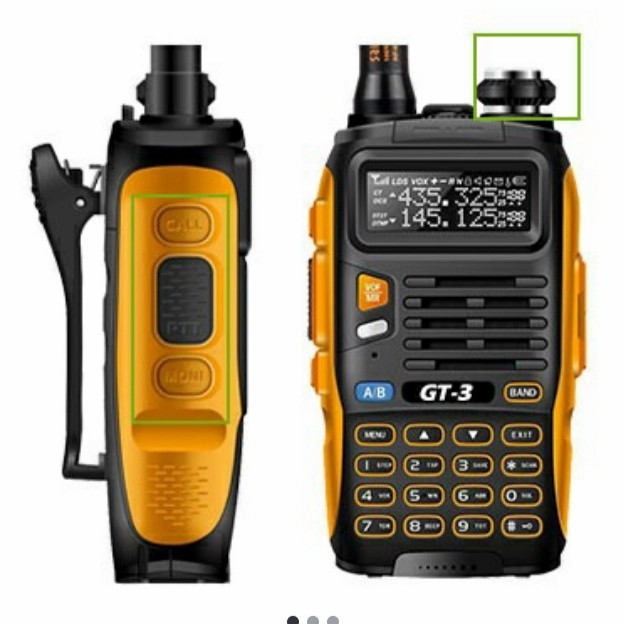 HT HANDY TALKIE BAOFENG GT-3TP MARK III