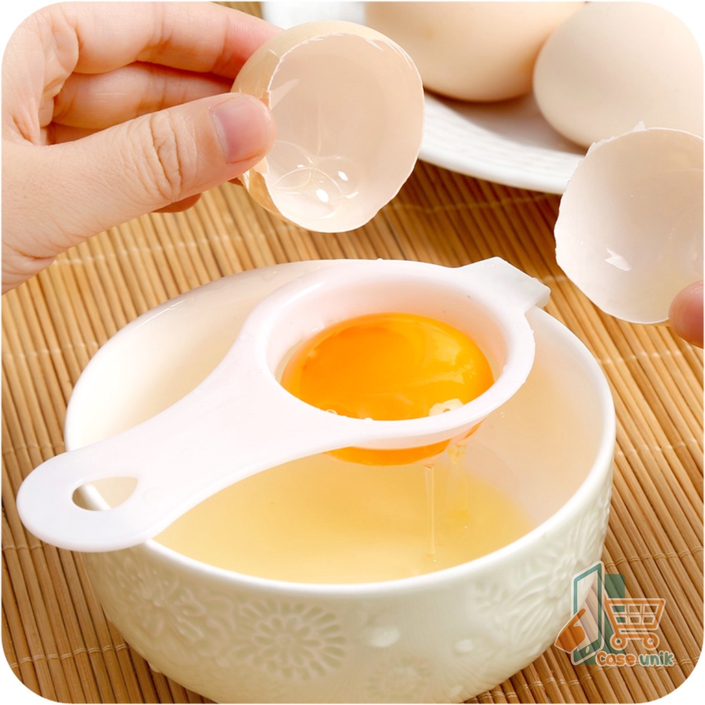 RT28 ALAT SARINGAN SENDOK PEMISAH KUNING DAN PUTIH TELUR SEDERHANA EGG SEPARATOR CS3547