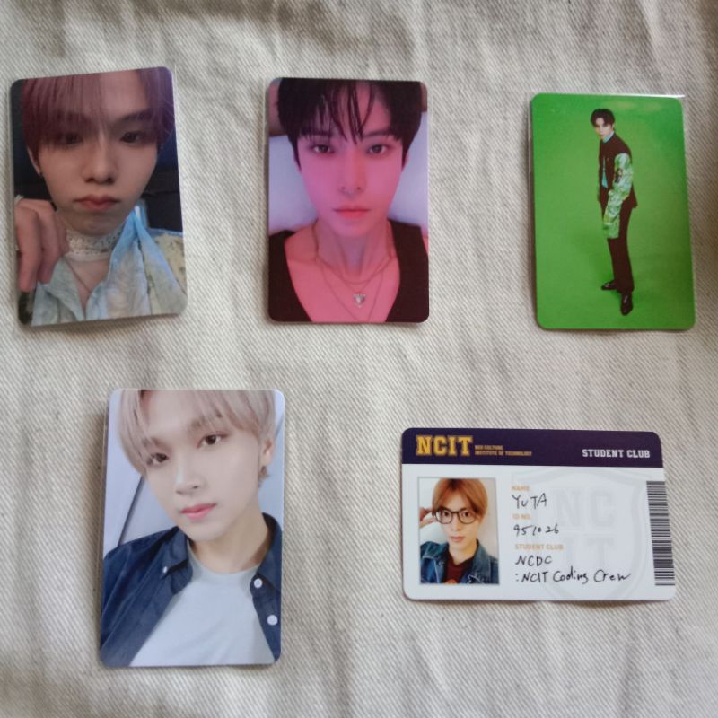 WTS Pc shotaro jewel universe, Pc doyoung ncit night ver, Pc ar clip johnny sticker, Pc haechan ncit