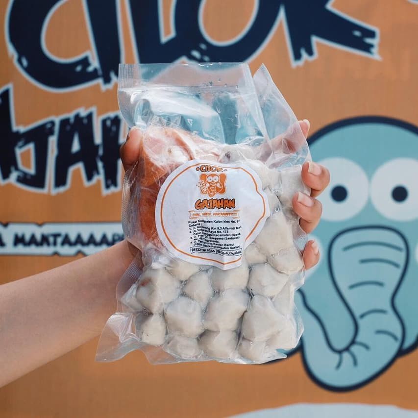 

JUAL KULINER JOGJA CILOK GAJAHAN ALKID (ALUN-ALUN KIDUL) / FROZEN PACK