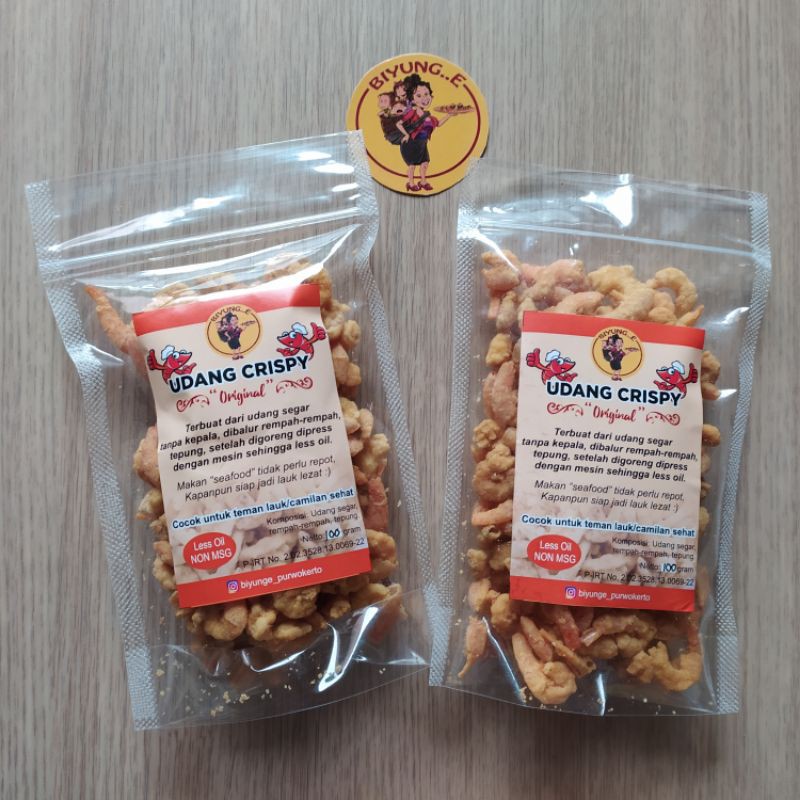 

Biyunge Udang Crispy 100 gram Snack Krispi