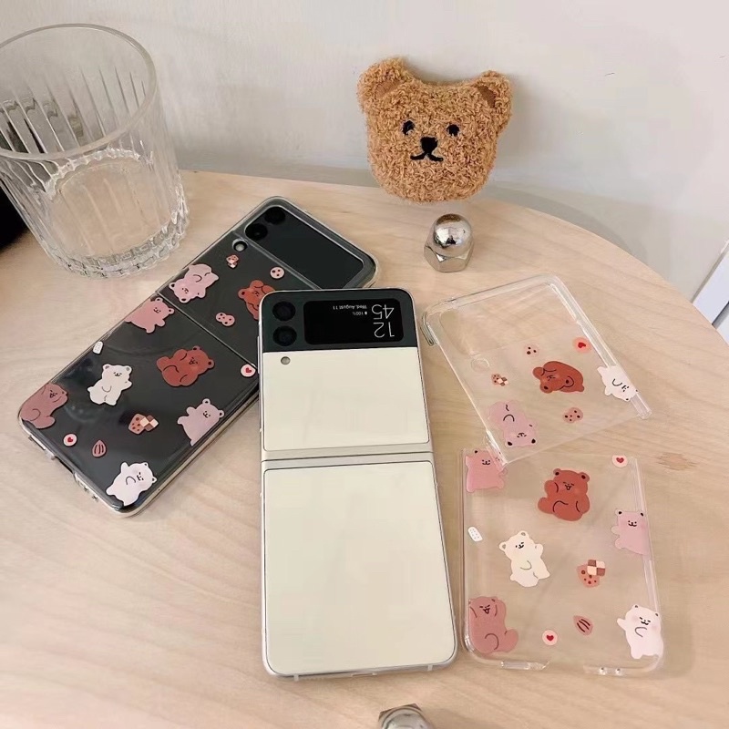 Korean Case Samsung Z Flip 3 Zflip3 Zflip [SUPER CUTE]