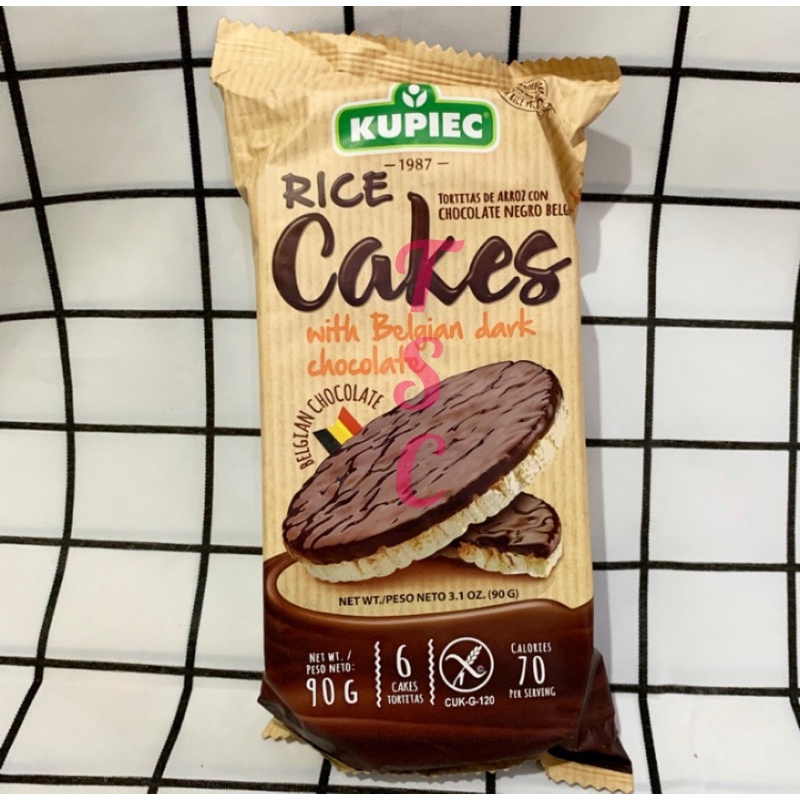 

Kupiec Rice Cakes with Belgian Dark Chocolate Kue Beras Cokelat Kupiec Rice Cakes Belgian Chocolate